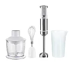 Blender, chopper si mixer 3 in 1 din otel inoxidabil cu vas gradat de 700 ml, Ardes Trinity, 1000w - Studiocasa.ro
