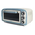 Cuptor electric Ariete, Vintage 979, 18 l, 1380 W, Rustic, Crem / Bleu - Studiocasa.ro