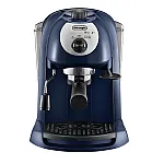 Resigilat Espressor manual DeLonghi EC191CD, 1100 W, 15 bari, 1 l, Sistem Crema Disco, Dark Blue - Studiocasa.ro
