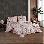 Lenjerie pat dublu Bubble Rose Studio Casa, Polycotton, Cearceaf pilota 180 x 200 cm, Cearceaf pat 200 x 220 cm, 2 fete de perna 50 x 70 cm, Multicolor - Studiocasa.ro