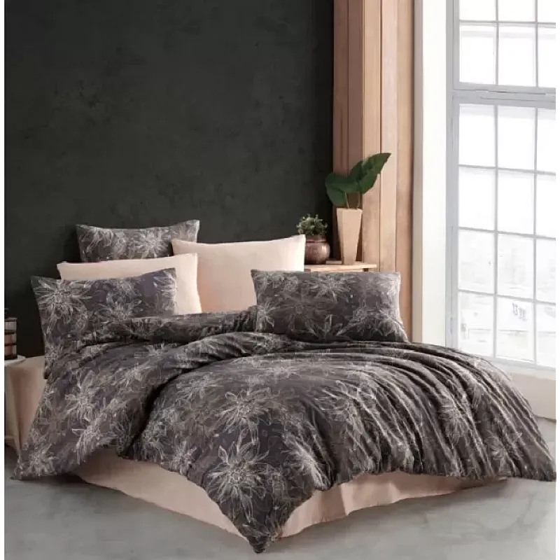 Lenjerie pat dublu Select Studio Casa, Polycotton, Cearceaf pilota 180 x 200 cm, Cearceaf pat 200 x 220 cm, 2 fete de perna 50 x 70 cm, Multicolor - Studiocasa.ro