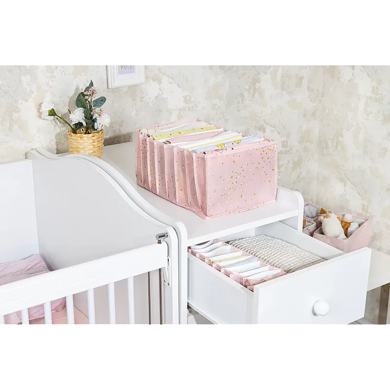 Organizator  Tip Acordeon Bebe L, 11 Compartimente, 24 x 37 x 18 cm - Studiocasa.ro