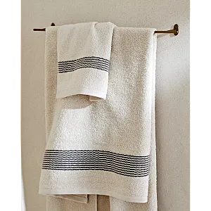 Prosop de baie 40 x 60 cm Studio Casa Stripe, Crem, 450gr/mp.