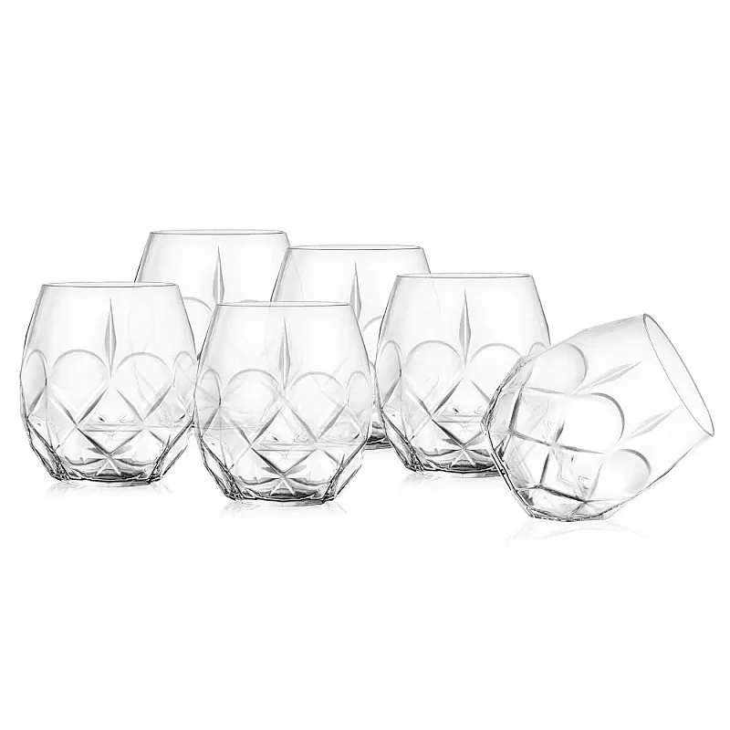 Set 6 pahare apa Alkemist, RCR Crystal, Ideale pentru apa si cocktail-uri, 38 cl - Studiocasa.ro