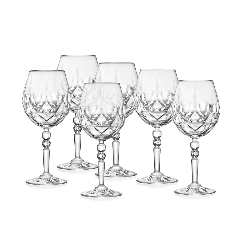 Set 6 pahare cu picior pentru vin alb Alkemist 532 ml, RCR Crystal - Studiocasa.ro
