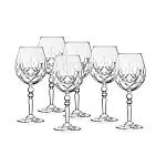 Set 6 pahare cu picior pentru vin rosu Alkemist 660 ml, RCR Crystal - Studiocasa.ro