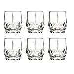 Set 6 pahare whisky Alkemist, RCR Crystal, Ideale pentru whisky, lichior si cocktail-uri, 35 cl - Studiocasa.ro