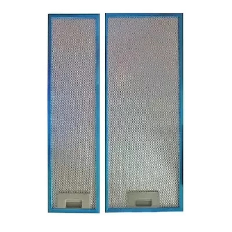 Set filtre aluminiu antigrasime pentru hote telescopice marca Studio Casa, Argintiu - Studiocasa.ro
