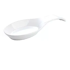Suport lingura 25 cm, Ceramica, Alb
