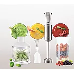 Blender, chopper si mixer 3 in 1 din otel inoxidabil cu vas gradat de 700 ml, Ardes Trinity, 1000w - Studiocasa.ro