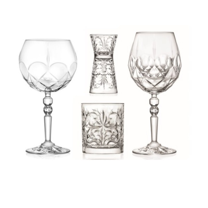 Set 4 pahare cocktail RCR Crystal, Luxion Eco Crystal Glass