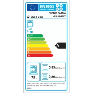 Cuptor electric incorporabil Studio Casa FE660 Parma Glass Grey, 8 functii, Ventilator, Timer mecanic, Sticla gri Cuptor electric incorporabil Studio Casa FE660 Parma Glass Grey, 8 functii, Ventilator, Timer mecanic, Sticla gri