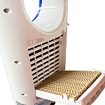 Racitor de aer, portabil, Chill Air 300 ION Studio Casa, 80 W, Functie Racire, Umidificare si Ionizare, 3 viteze, Telecomanda, Display Led, Rezervor apa 4 l, Alb - Studiocasa.ro