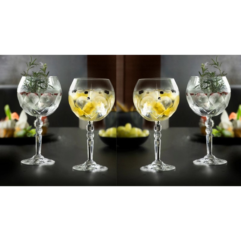 Set 6 pahare gin tonic Alkemist, RCR Crystal, Ideale pentru gin si cocktail-uri, 58 cl