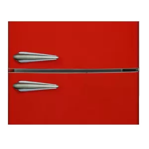 Combina frigorifica, Studio Casa, Retro, H 190 cm, 330 l, tehnologie No-Frost, deschidere dreapta, panou control LED, functie congelare rapida, mod eco, iluminat interior, rosu Combina frigorifica, Studio Casa, Retro, H 190 cm, 330 l, tehnologie No-Frost, deschidere dreapta, panou control LED, functie congelare rapida, mod eco, iluminat interior, rosu