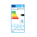 Hota decorativa Studio Casa Onda Beige Turbo, 60 cm, 1 Motor Tubo, Putere de absorbtie 680 m3/h, Beige - Studiocasa.ro