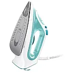 Fier de calcat Braun TexStyle 3 SI3041GR, 2350 W, abur variabil 45g/min, jet de abur 150g/min, rezervor 270 ml, tehnologie FreeGlide 3D, talpa Super Ceramic, Alb/Verde - Studiocasa.ro