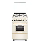 Pachet Aragaz rustic 4 arzatoare gaz, Cuptor gaz, 50x55cm, Studio Casa Verona Retro,  Aprindere electrica, Gril electric, Crem, Hota incorporabila telescopica, 60 cm, Studio Casa Lean Retro - Studiocasa.ro