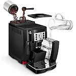Espressor automat DeLonghi Magnifica S ECAM 22.112.B, sistem manual de spumare, rasnita cu 13 setari, 1450 W, 15 bari, 1.8 l, Negru - Studiocasa.ro
