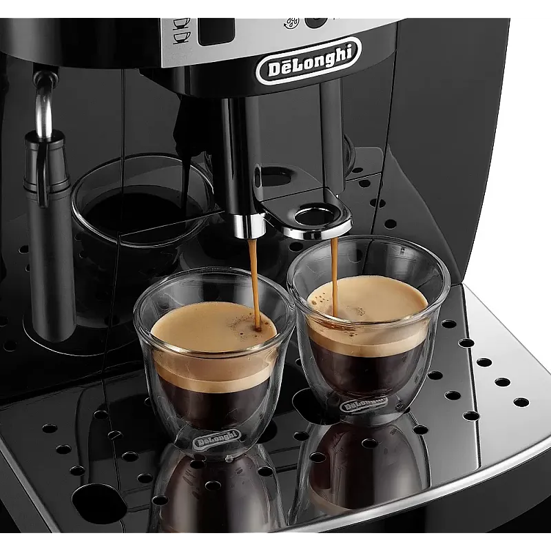 Espressor automat DeLonghi Magnifica S ECAM 22.112.B, sistem manual de spumare, rasnita cu 13 setari, 1450 W, 15 bari, 1.8 l, Negru - Studiocasa.ro