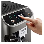 Espressor automat DeLonghi Magnifica PLUS ECAM 320.70.TB, tehnologie LatteCrema,  1,9 l, 15 bar, 1450 W, negru/gri inchis - Studiocasa.ro