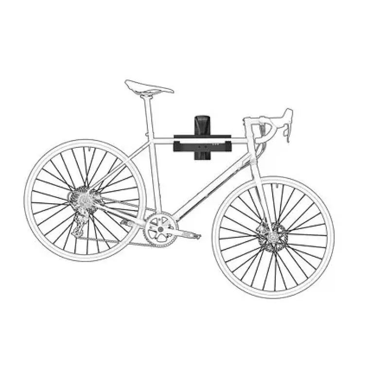 Suport universal de perete pentru biciclete, Cu brat, 489001 Meliconi, Pliabil, Sarcina maxima 30 kg, Metalic, Negru - Studiocasa.ro