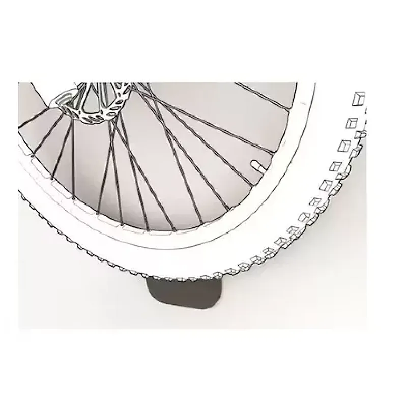 Suport universal de perete pentru biciclete 489003 Meliconi, Pentru pedala, Sarcina maxima 30 kg, Metalic, Negru - Studiocasa.ro