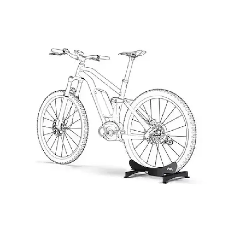 Suport universal de podea pentru biciclete 489005 Meliconi, Sarcina maxima 30 kg, Metalic, Negru - Studiocasa.ro