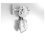 Suport fix de perete pentru accesorii biciclete si scutere 489006 Meliconi, Metalic, Sarcina maxima 10 Kg, Negru - Studiocasa.ro