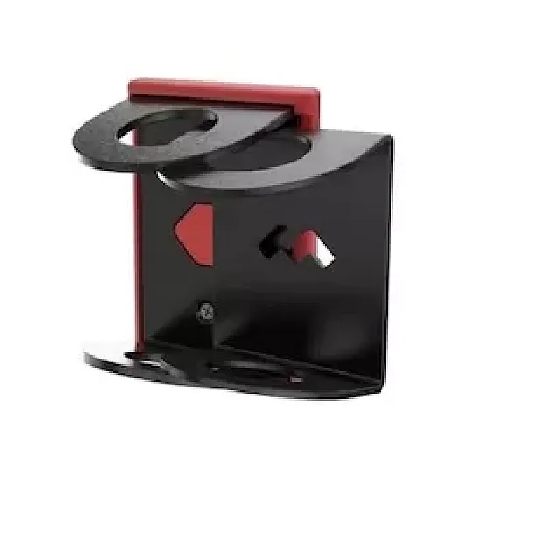 Sistem antifurt de perete pentru biciclete 489007 Meliconi, Negru/ Rosu - Studiocasa.ro