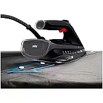 Fier de calcat Braun TexStyle 5 SI5088BK, 2800 W, abur variabil 50g/min, jet de abur 220g/min, rezervor 300 ml, tehnologie FreeGlide 3D, talpa EloxalPlus, Negru - Studiocasa.ro