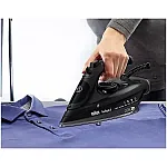 Fier de calcat Braun TexStyle 5 SI5088BK, 2800 W, abur variabil 50g/min, jet de abur 220g/min, rezervor 300 ml, tehnologie FreeGlide 3D, talpa EloxalPlus, Negru - Studiocasa.ro