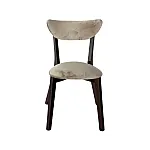 Scaun Elegance Beige - Structura Lemn, Șezut Și Spătar Din Catifea De Înaltă Calitate, 650G/ Mp , Rezistent La Apă - Studiocasa.ro