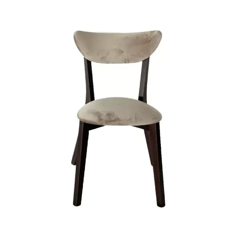 Scaun Elegance Beige - Structura Lemn, Șezut Și Spătar Din Catifea De Înaltă Calitate, 650G/ Mp , Rezistent La Apă - Studiocasa.ro