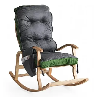 Fotoliu BALANSOAR din lemn, Studio Casa, din lemn, Negru