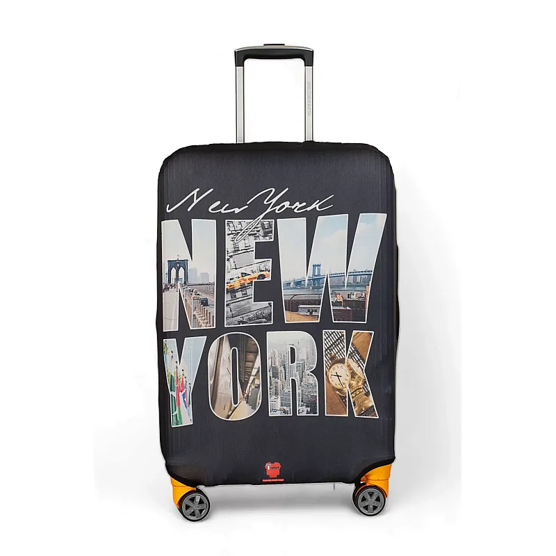 Husa troler, Mondo Way, model New York, elastica, cu inchidere fermoar, Lycra, marimea M - Studiocasa.ro