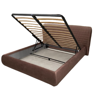 Pat tapitat Jocelyne, Studio Casa, 160 x 200 cm, Catifea Maro Pat tapitat Jocelyne, Studio Casa, 160 x 200 cm, Catifea Maro