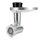 Masina de tocat pentru robotii de bucatarie Kenwood, KAX950ME, 3 site de tocat, accesoriu carnati, accesoriu kebbe, Argintiu - Studiocasa.ro