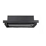 Pachet incorporabil Studio Casa Tele Rialto, Cuptor electric sticla neagra, Plita gaz neagra si hota telescopica neagra, 78 l, 7 functii, Ventilator, Autocuratare catalitica, Clasa energetica A, Sticla neagra - Studiocasa.ro