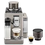 Espressor automat DeLonghi Rivelia EXAM 440.55.BG, 2 recipiente pentru boabe, Tehnologie Bean Adapt, carafa cu tehnologie LatteCrema Hot, 1450W, 19 bar, 1.4 l, Bej - Studiocasa.ro