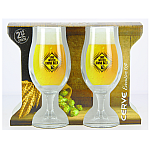 Set 2 Pahare de Bere Save Water Drink Beer, Cerve, Sticla decorata, 400 ml - Studiocasa.ro