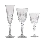 Set pahare 18 piese Melodia, Rcr Crystal, Apa / Vin / Sampanie - Studiocasa.ro
