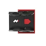 Sistem antifurt de perete pentru biciclete 489007 Meliconi, Negru/ Rosu - Studiocasa.ro