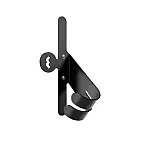 Suport universal de perete pentru biciclete 489002 Meliconi, Pentru roata din fata, Sarcina maxima 30 kg, Metalic, Negru - Studiocasa.ro