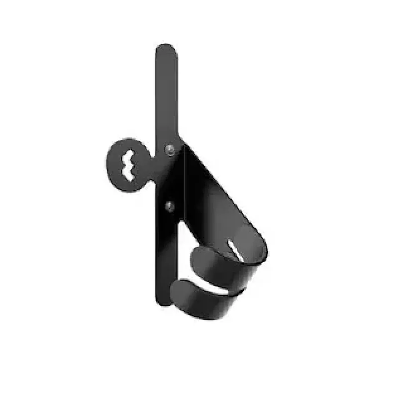 Suport universal de perete pentru biciclete 489002 Meliconi, Pentru roata din fata, Sarcina maxima 30 kg, Metalic, Negru - Studiocasa.ro