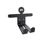 Suport universal de perete pentru biciclete 489003 Meliconi, Pentru pedala, Sarcina maxima 30 kg, Metalic, Negru - Studiocasa.ro