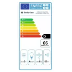 Hota total incorporabila Studio Casa Allegra Black, Putere de absorbtie maxima 550 m3/h, Motor Turbo 140w, 52 cm, Negru - Studiocasa.ro