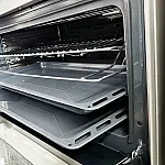 Aragaz gaz  90 cm Nando Graphite Grey Studio Casa, 5 zone de gatit, Gaz, Wok, Cuptor gaz,  Rotisor, Timer digital, Grill electric, Gratar fonta,  Aprindere electrica, Clasa energetica A, Gri - Studiocasa.ro