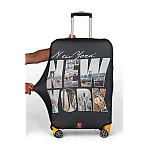 Husa troler, Mondo Way, model New York, elastica, cu inchidere fermoar, Lycra, marimea M - Studiocasa.ro