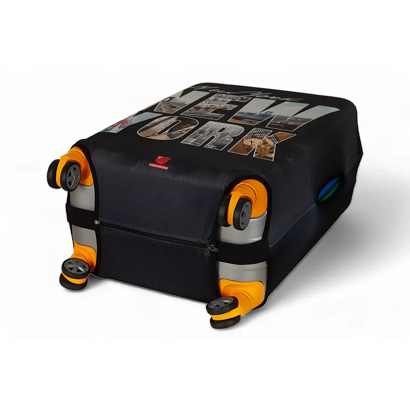 Husa troler, Mondo Way, model New York, elastica, cu inchidere fermoar, Lycra, marimea M - Studiocasa.ro